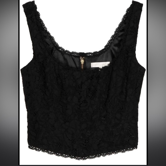 LOVESHACKFANCY Lorelai Bustier in Black
Color: Black - Picture 2 of 7